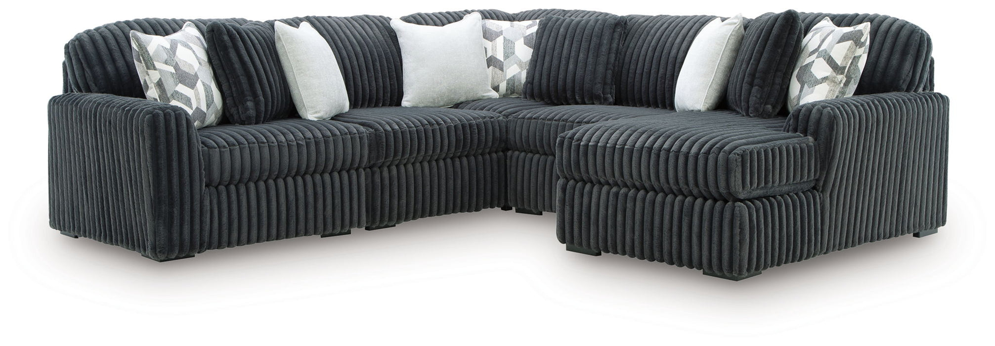 Midnight-Madness - Sectional – Stationary Sectionals by Signature Design by Ashley® at Furniture Wholesale Plus , Nashville furniture store