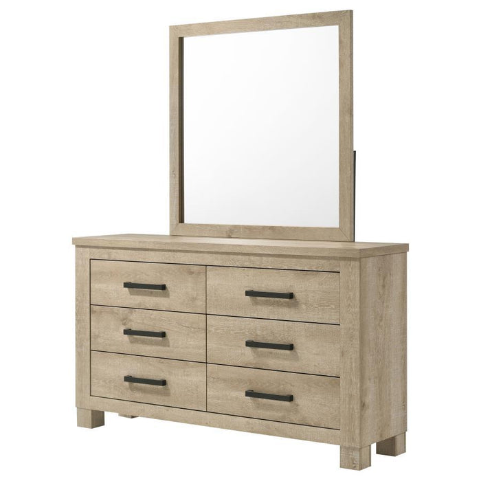 Oakglen - 6-Drawer Bedroom Dresser – Dressers by Coaster Fine Furniture at Furniture Wholesale Plus , Nashville furniture store