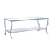 Saide - Rectangular Glass Top Table – End Tables by CoasterEssence at Furniture Wholesale Plus , Nashville furniture store