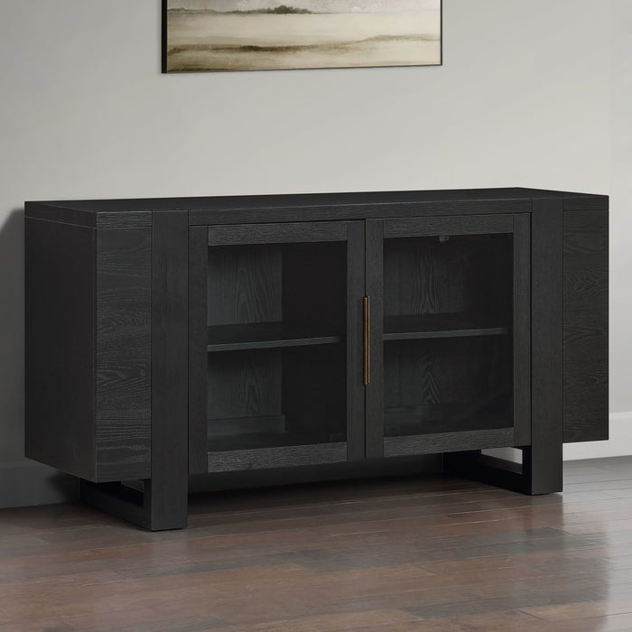Reid - Server - Black – Servers by Steve Silver Furniture at Furniture Wholesale Plus , Nashville furniture store