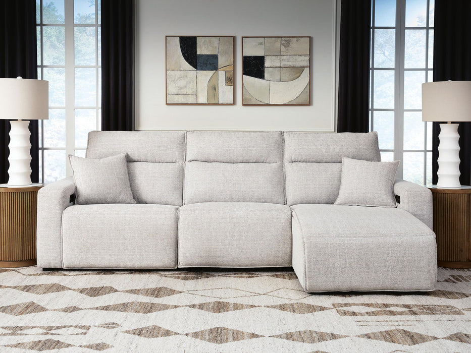 Modmax II - Reclining Sectional - Stone – Reclining Sectionals by Signature Design by Ashley® at Furniture Wholesale Plus , Nashville furniture store