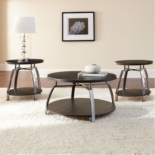 Coham - 3 Piece Table Set - Brown – Table Sets by Steve Silver Furniture at Furniture Wholesale Plus , Nashville furniture store