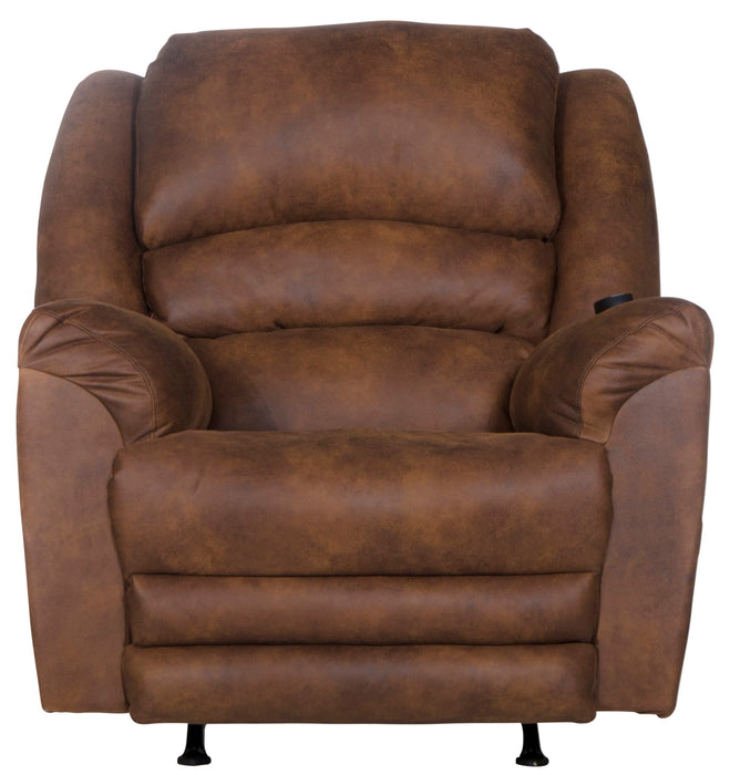Hayden - Chaise Rocker Recliner With Heat / Massage & Oversize Xtra Comfort Footrest – Rocker Chairs by Catnapper at Furniture Wholesale Plus , Nashville furniture store