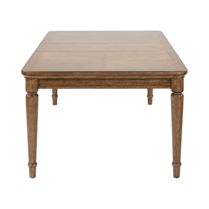 Harrison Heights - Rectangular Leg Table - Sienna – Dining Tables with Extensions by Liberty Furniture at Furniture Wholesale Plus , Nashville furniture store