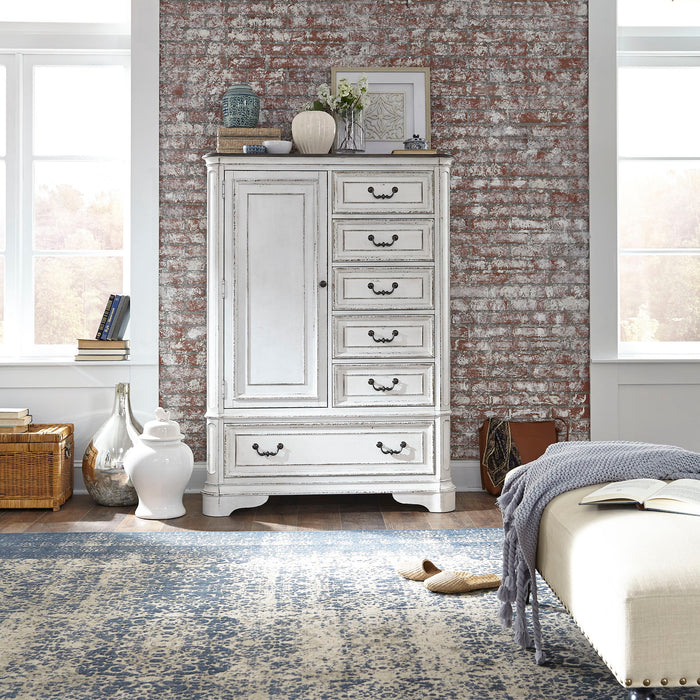 Magnolia Manor - Master Chest - Antique White – Accent Chests by Liberty Furniture at Furniture Wholesale Plus , Nashville furniture store