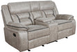 Greer Upholstered Tufted Back Glider Loveseat - Premium Loveseat from Coaster Z2 Standard - Just $898! Shop now at Furniture Wholesale Plus  We are the best furniture store in Nashville, Hendersonville, Goodlettsville, Madison, Antioch, Mount Juliet, Lebanon, Gallatin, Springfield, Murfreesboro, Franklin, Brentwood