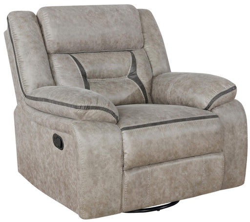 Greer Upholstered Tufted Back Glider Recliner - Premium Recliner from Coaster Z2 Standard - Just $478! Shop now at Furniture Wholesale Plus  We are the best furniture store in Nashville, Hendersonville, Goodlettsville, Madison, Antioch, Mount Juliet, Lebanon, Gallatin, Springfield, Murfreesboro, Franklin, Brentwood