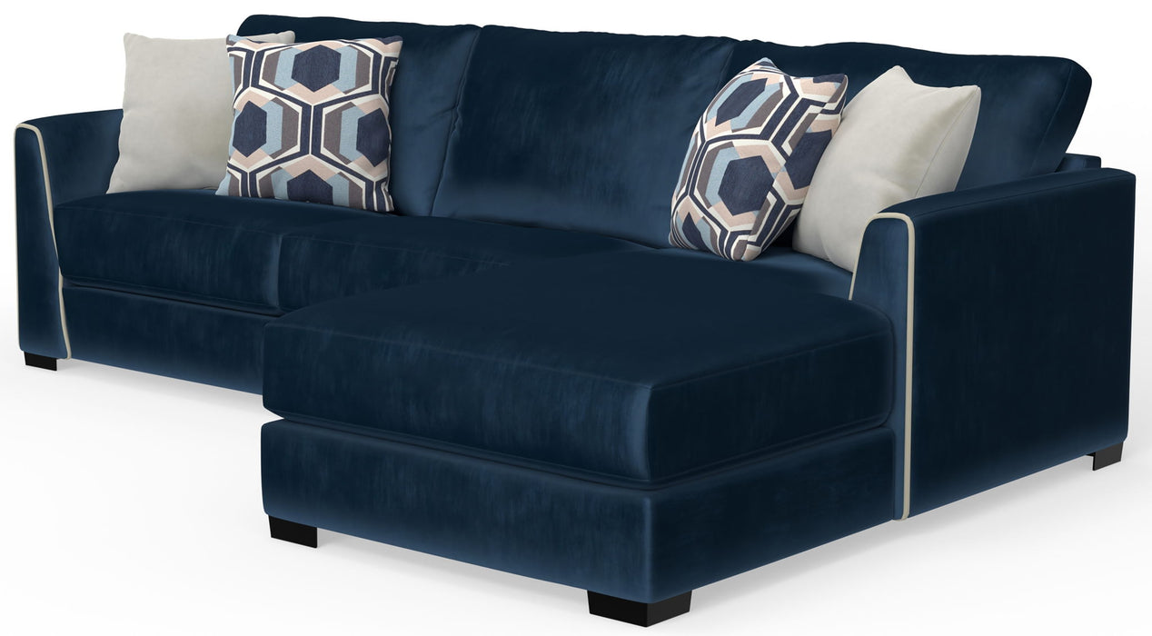 Jetson - Sectional With Comfort Coil Seat Cushions And Included Accent Pillows – Stationary Sectionals by Jackson at Furniture Wholesale Plus , Nashville furniture store