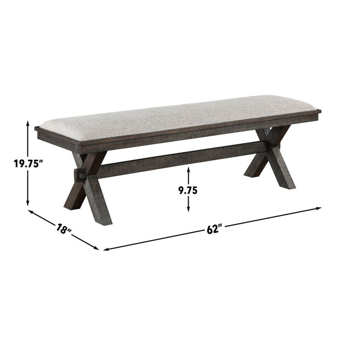 Riverdale - Bench – Upholstered Benches by Steve Silver Furniture at Furniture Wholesale Plus , Nashville furniture store
