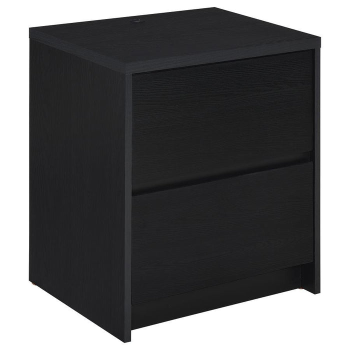 Westpark - 2-Drawer Nightstand LED Lights And USB – Nightstands w/ Charging Stations by Coaster Fine Furniture at Furniture Wholesale Plus , Nashville furniture store