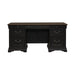 Meritage - Jr Executive Desk - Aged Charcoal – Executive Desks by Liberty Furniture at Furniture Wholesale Plus , Nashville furniture store