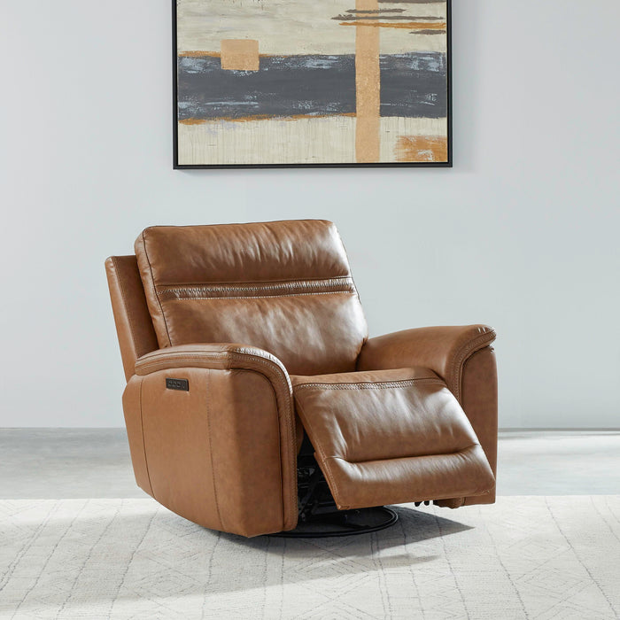 Cooper - Swivel Glider Recliner P3 – Reclining Chairs by Liberty Furniture at Furniture Wholesale Plus , Nashville furniture store