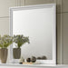 Louis Philippe - 38.25" Dresser Mirror - White – Mirrors by Coaster Fine Furniture at Furniture Wholesale Plus , Nashville furniture store