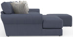 Cape May - Sofa Chaise With Comfort Coil Seating, 41" Cocktail Ottoman And 5 Accent Pillows Included – 2 Piece Living Room Sets by Jackson at Furniture Wholesale Plus , Nashville furniture store