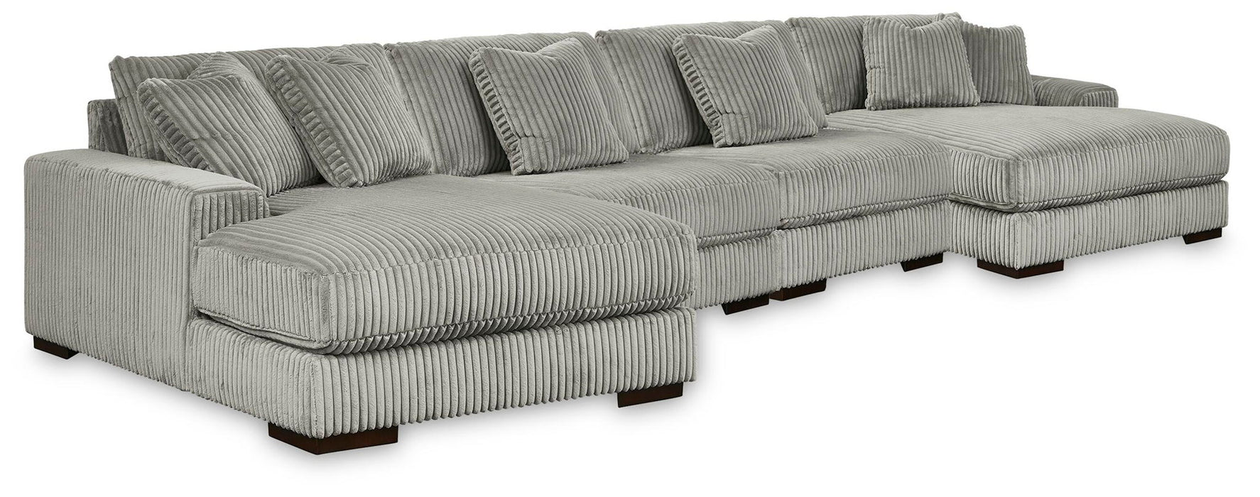 Lindyn - Sectional – Stationary Sectionals by Signature Design by Ashley® at Furniture Wholesale Plus , Nashville furniture store