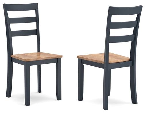 Gesthaven - Dining Room Side Chair (Set of 2) - Premium Chair Sets from Signature Design by Ashley® - Just $198! Shop now at Furniture Wholesale Plus  We are the best furniture store in Nashville, Hendersonville, Goodlettsville, Madison, Antioch, Mount Juliet, Lebanon, Gallatin, Springfield, Murfreesboro, Franklin, Brentwood