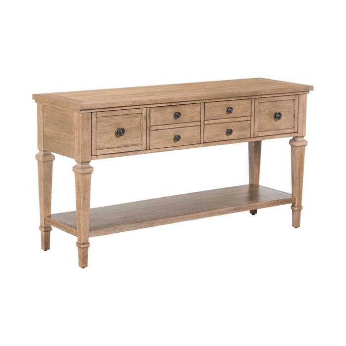 Haven Hills - Sofa Table - Camel Beige – Sofa Tables by Liberty Furniture at Furniture Wholesale Plus , Nashville furniture store