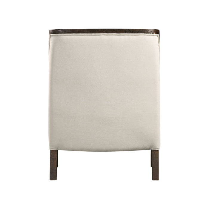 Hopkins - Accent Chair With Brown Frame – Accent Chairs by Elements International at Furniture Wholesale Plus , Nashville furniture store