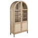 Kailani - 4-Door Cane Dining Vitrine Display Cabinet - Beige Oak - Premium Display Cabinets from Coaster Fine Furniture - Just $1209! Shop now at Furniture Wholesale Plus  We are the best furniture store in Nashville, Hendersonville, Goodlettsville, Madison, Antioch, Mount Juliet, Lebanon, Gallatin, Springfield, Murfreesboro, Franklin, Brentwood