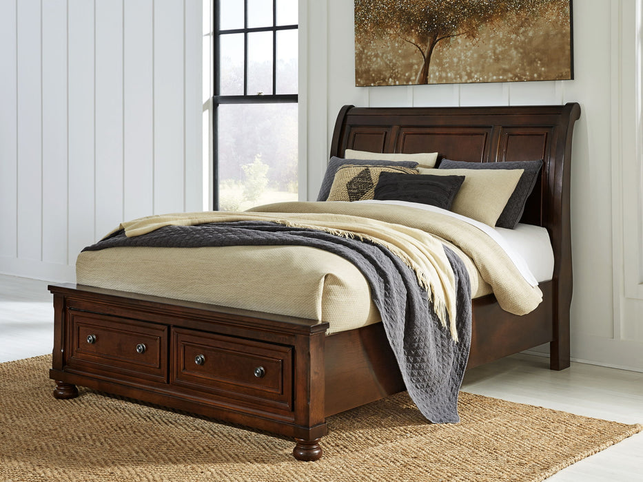 Porter - Sleigh Storage Bed – Storage Beds by Millennium® by Ashley at Furniture Wholesale Plus , Nashville furniture store