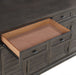 Linnett - Server - Dark Brown – Servers by Steve Silver Furniture at Furniture Wholesale Plus , Nashville furniture store
