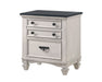 Sawyer - Accent Nightstand - Antique White – Accent Nightstands by Crown Mark at Furniture Wholesale Plus , Nashville furniture store