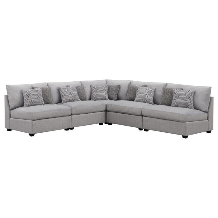 Cambria - Upholstered Modular Sectional Sofa - Premium Stationary Sectionals from CoasterElevations - Just $2229! Shop now at Furniture Wholesale Plus  We are the best furniture store in Nashville, Hendersonville, Goodlettsville, Madison, Antioch, Mount Juliet, Lebanon, Gallatin, Springfield, Murfreesboro, Franklin, Brentwood