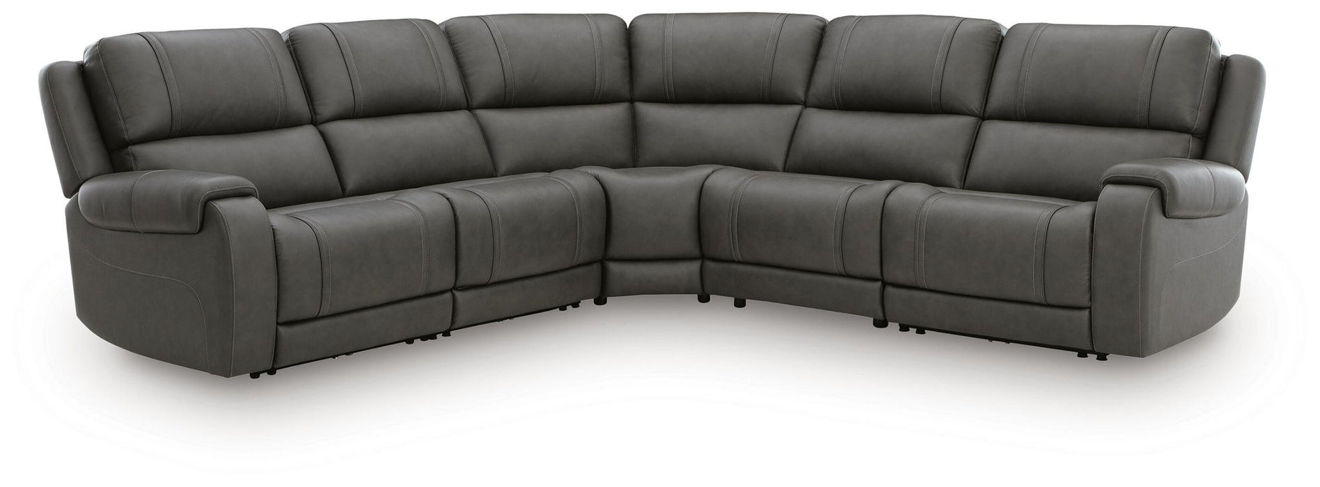 5Z - Pittson - Power Reclining Sectional – Reclining Sectionals by Signature Design by Ashley® at Furniture Wholesale Plus , Nashville furniture store