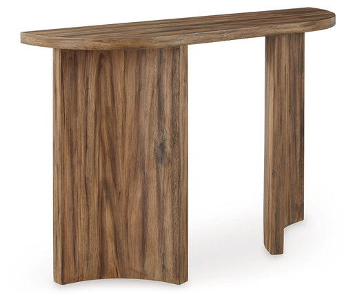 Austanny - Sofa Table - Warm Brown – Sofa Tables by Signature Design by Ashley® at Furniture Wholesale Plus , Nashville furniture store