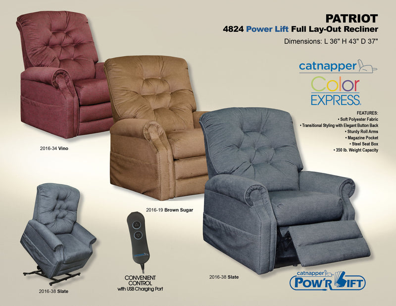 Patriot - Power Lift Recliner – Lift Chairs by Catnapper at Furniture Wholesale Plus , Nashville furniture store