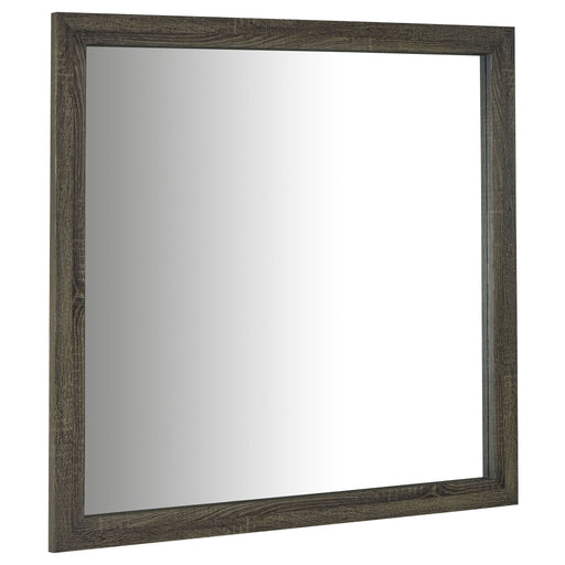 Wright - Dresser Mirror - Brown Oak – Mirrors by Coaster Fine Furniture at Furniture Wholesale Plus , Nashville furniture store