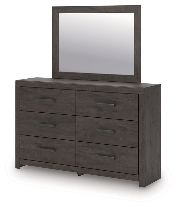 Prendonea - Dresser and Mirror - Charcoal – Dresser & Mirror by Signature Design by Ashley® at Furniture Wholesale Plus , Nashville furniture store