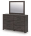 Prendonea - Dresser and Mirror - Charcoal – Dresser & Mirror by Signature Design by Ashley® at Furniture Wholesale Plus , Nashville furniture store