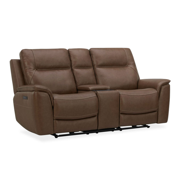 Collins - Loveseat With Console P3 & ZG - York Chestnut – Reclining Loveseats by Liberty Furniture at Furniture Wholesale Plus , Nashville furniture store