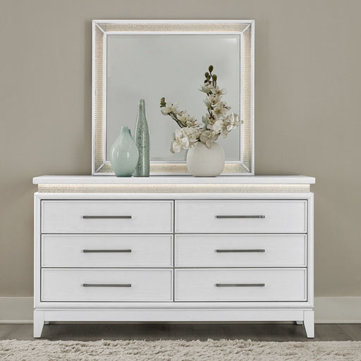 Reflections - 6 Drawer Dresser With Lights – Dresser & Mirror by Liberty Furniture at Furniture Wholesale Plus , Nashville furniture store