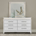 Reflections - 6 Drawer Dresser With Lights – Dresser & Mirror by Liberty Furniture at Furniture Wholesale Plus , Nashville furniture store