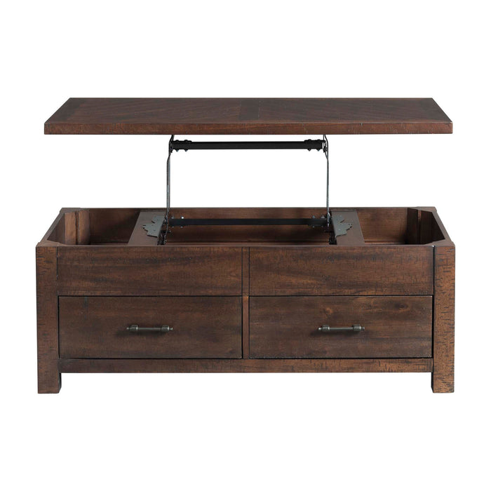 Jax - Lift Top Coffee Table - Dark Walnut – Coffee Tables by Elements International at Furniture Wholesale Plus , Nashville furniture store