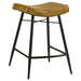 Bayu - Leather Upholstered Counter Stool (Set of 2) - Premium Stool Sets from Coaster Fine Furniture - Just $399! Shop now at Furniture Wholesale Plus  We are the best furniture store in Nashville, Hendersonville, Goodlettsville, Madison, Antioch, Mount Juliet, Lebanon, Gallatin, Springfield, Murfreesboro, Franklin, Brentwood