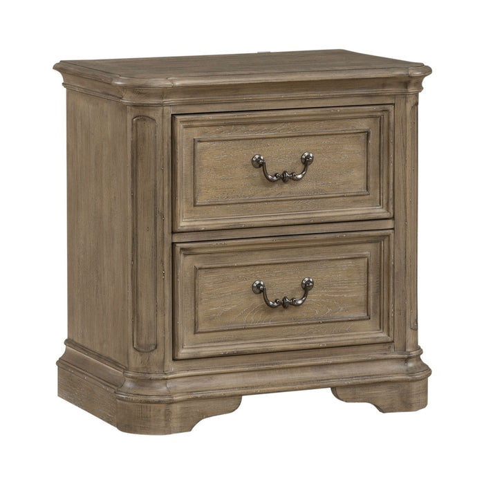 Magnolia Manor - 2 Drawer Night Stand – Accent Nightstands by Liberty Furniture at Furniture Wholesale Plus , Nashville furniture store