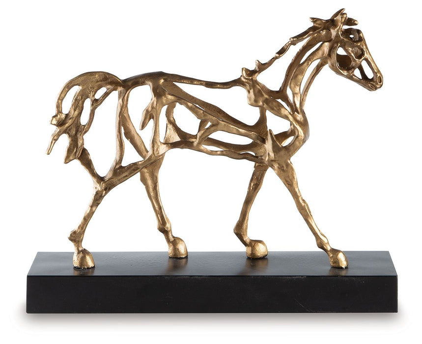 Grainville - Sculpture - Antique Gold Finish – Sculptures & Figurines by Signature Design by Ashley® at Furniture Wholesale Plus , Nashville furniture store
