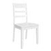 Landale - Ladderback Side Chair - Chestnut & White – Side Chairs by Liberty Furniture at Furniture Wholesale Plus , Nashville furniture store