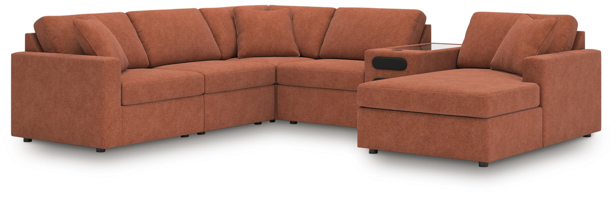 Modmax - Sectional - Spice – Stationary Sectionals by Signature Design by Ashley® at Furniture Wholesale Plus , Nashville furniture store