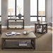Heatherbrook - 3 Piece Table Set (1 Cocktail 2 End Tables) - Charcoal & Ash – Table Sets by Liberty Furniture at Furniture Wholesale Plus , Nashville furniture store