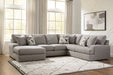 Lindon - Sectional – Stationary Sectionals by Benchcraft® at Furniture Wholesale Plus , Nashville furniture store