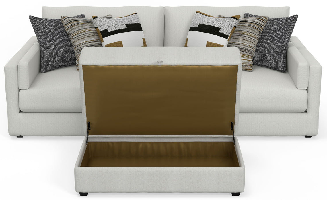Trevor - Extra Deep Oversized Sofa With Included Storage Cocktail Ottoman – 2 Piece Living Room Sets by Jackson at Furniture Wholesale Plus , Nashville furniture store
