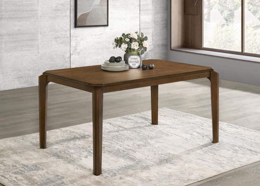Almonte - Rectangular Wood Dining Table - Dark Brown – Dining Tables by Coaster Fine Furniture at Furniture Wholesale Plus , Nashville furniture store