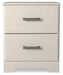 Stelsie - White - Two Drawer Night Stand - Premium Accent Nightstands from Signature Design by Ashley® - Just $188! Shop now at Furniture Wholesale Plus  We are the best furniture store in Nashville, Hendersonville, Goodlettsville, Madison, Antioch, Mount Juliet, Lebanon, Gallatin, Springfield, Murfreesboro, Franklin, Brentwood