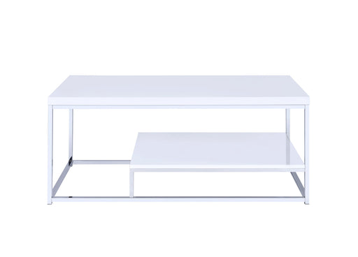 Lucia - Cocktail Table - White – Cocktail Tables by Steve Silver Furniture at Furniture Wholesale Plus , Nashville furniture store