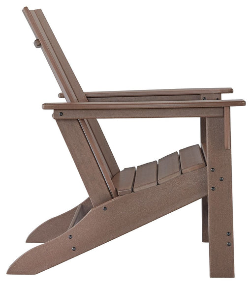 Emmeline - Brown - Adirondack Chair - Premium Arm Chairs from Signature Design by Ashley® - Just $248! Shop now at Furniture Wholesale Plus  We are the best furniture store in Nashville, Hendersonville, Goodlettsville, Madison, Antioch, Mount Juliet, Lebanon, Gallatin, Springfield, Murfreesboro, Franklin, Brentwood