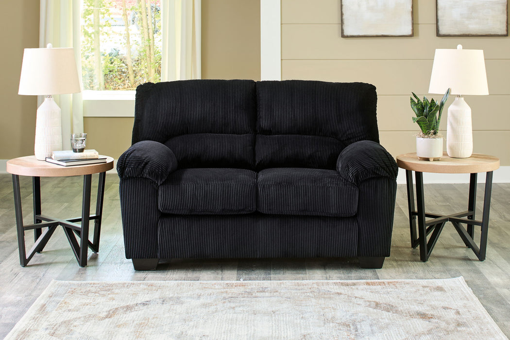 Simplejoy - Loveseat – Stationary Loveseats by Signature Design by Ashley® at Furniture Wholesale Plus , Nashville furniture store